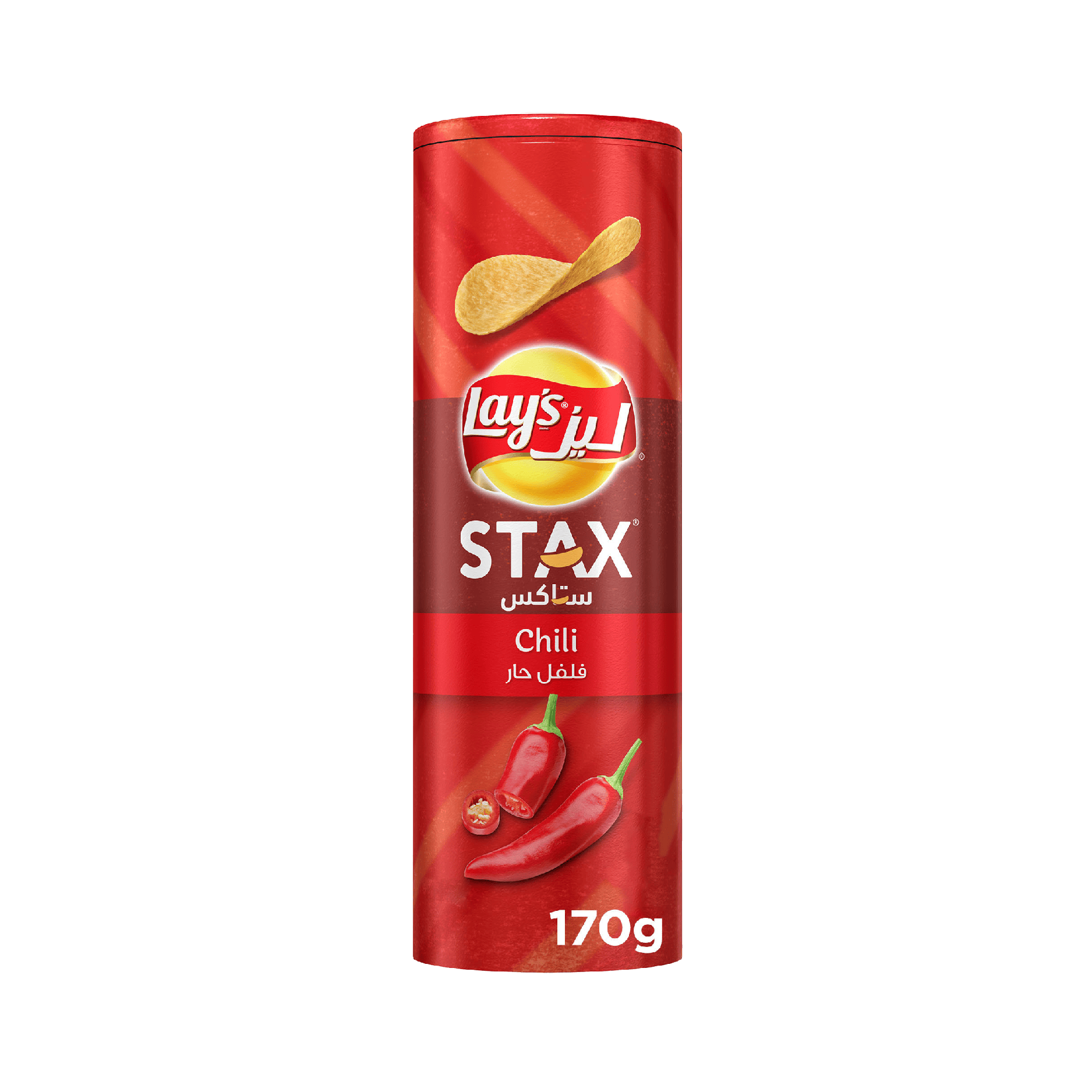 Lay's Stax Chips Chili 170g
