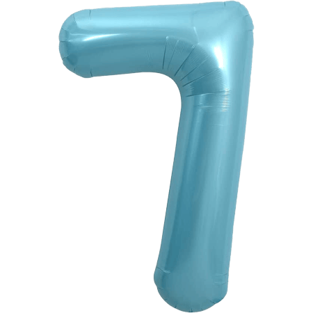 Cherry On Top  Foil Balloon Sky Blue 86 cm *34 cm