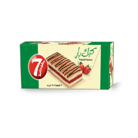 7Days Cake Bar Strawberry 12 pcs 25 g