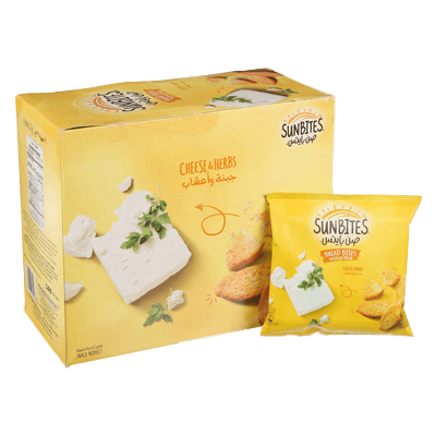 Sunbites Cream & Onion 12 pcs 23 g