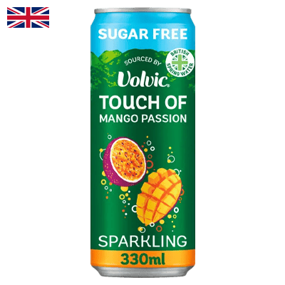 Volvic Touch Of Mango & Passion Fruit Sparkling 330 ml