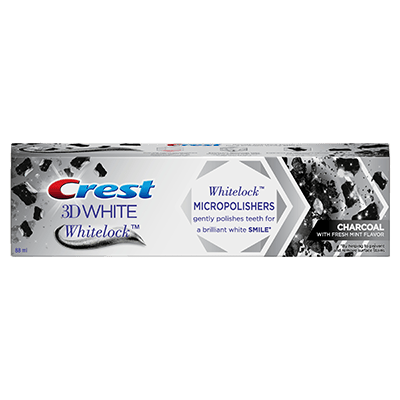 Crest 3Dw Whitelock Charcoal Toothpaste 120G/88Ml
