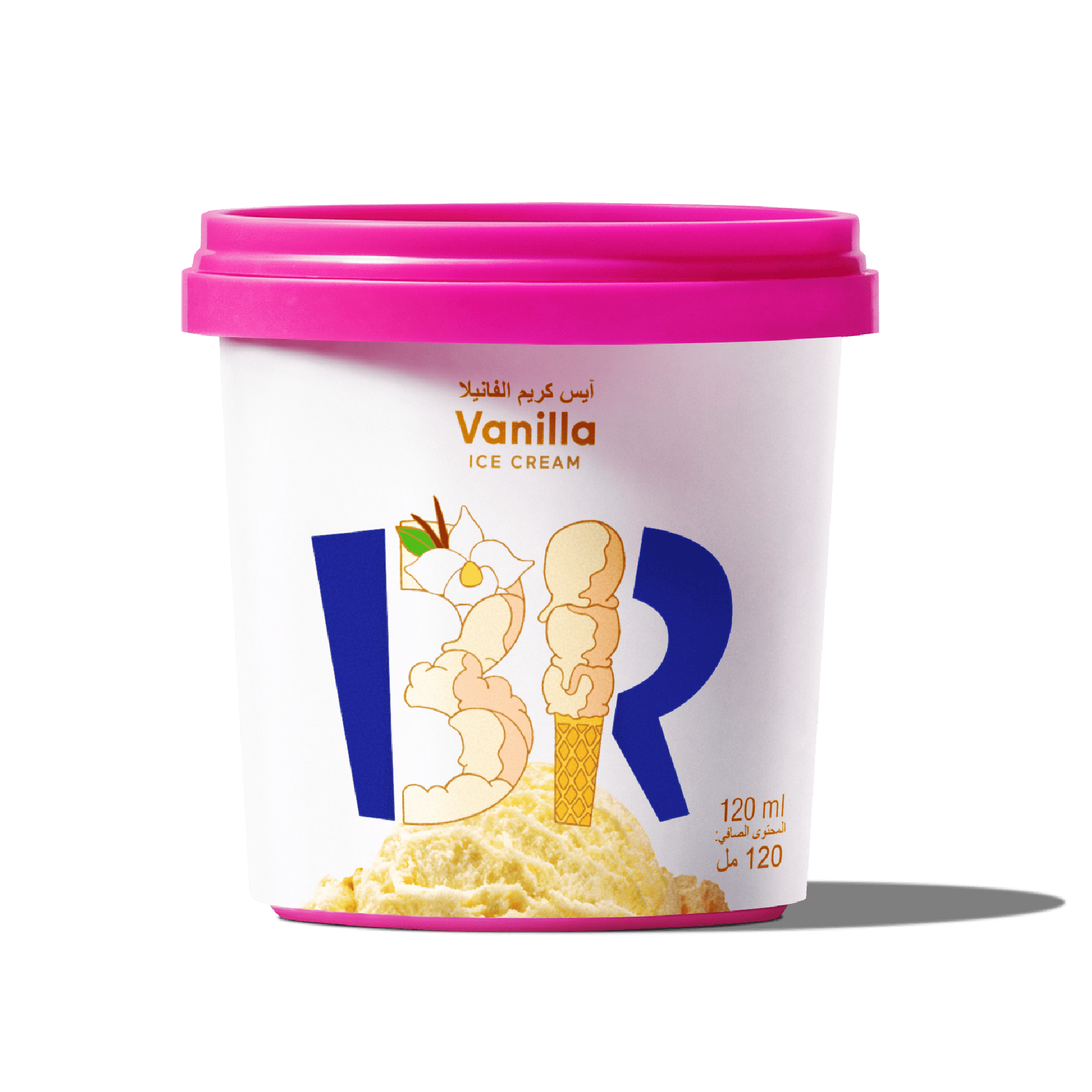 Baskin Robbins Ice Cream Vanilla 120Ml
