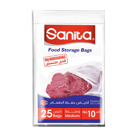 Sanita Food Storage Bags #10 25Bags