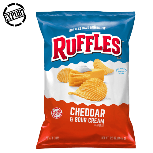 Ruffles Sour Cream & Cheddar 184g