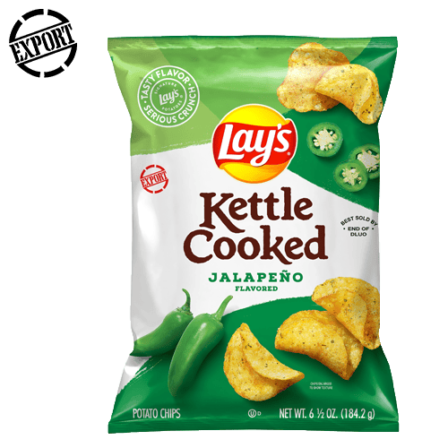 Lay's Kettle Cooked Jalapeno 184.2g