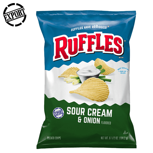 Ruffles Sour Cream & Onion 184g