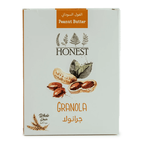 Honest Whole Grain Granola with Peanut Butter 100% Natural 120 g