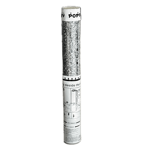 Party Popper Silver 40 cm