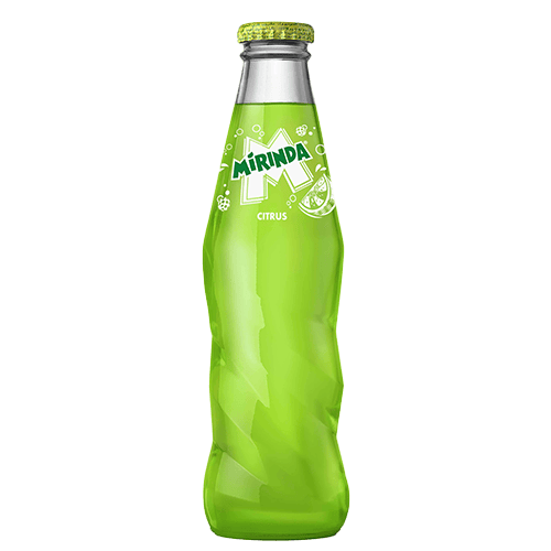Mirinda Soft Drink Citrus Glass 250 ml