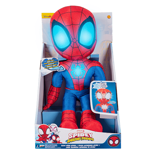 Feature Plush (Glow Webs Spidey)
