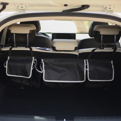 Highway Fabric Organizer For Car Trunk