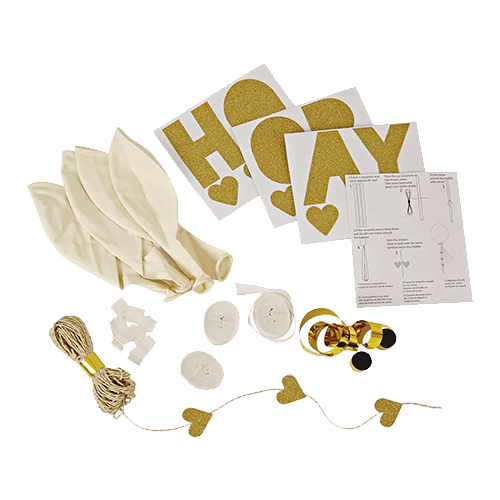 Meri Meri 18" Pack of 8 Glitter Balloon Kit