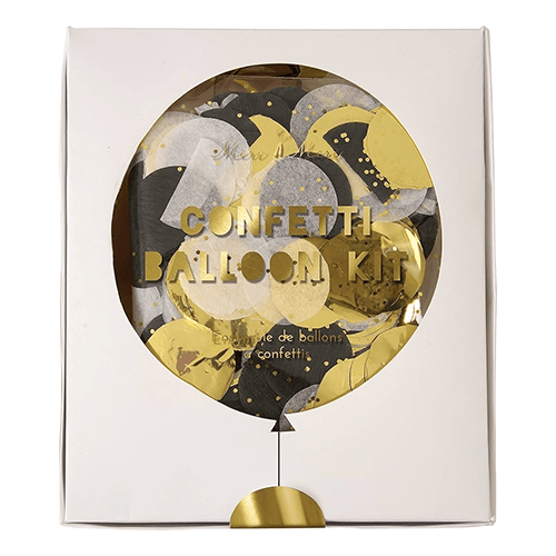 Meri Meri Gold & Silver Confetti Balloon Kit 18" - 8 Pack