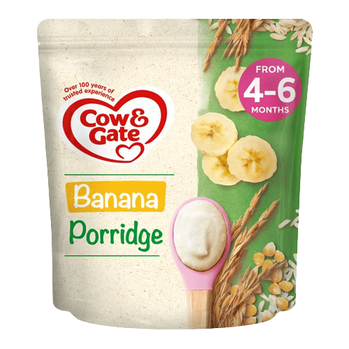 Cow & Gate Baby Cereal Banana Porridge 125 g