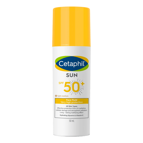 CETAPHIL SUN FACE FLUID SPF50+ TINTED 50 ml