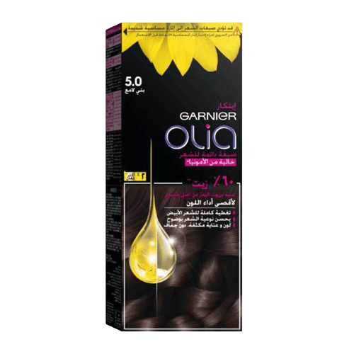 Garnier Olia Hair Color Brown Kit 5.0
