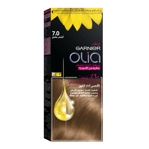 Garnier Olia Hair Color Dark Blonde Kit 7.0