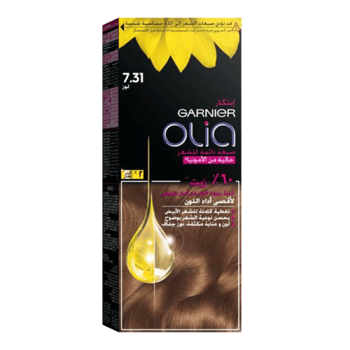 Garnier Olia Hair Color Almond Kit 7.31