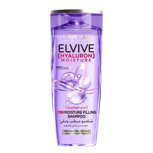 Loreal Hair Shampoo 600ml Elvive Moisturizing Hyaluronic Acid