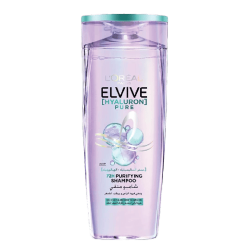 Loreal Hair Shampoo 600ml Elvive Hyaluron Pure