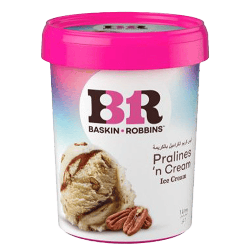 Baskin Robbins Ice Cream Pralines 'n Cream 120 Ml