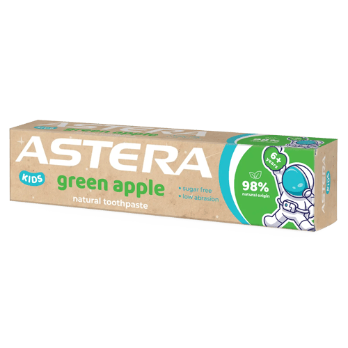 Astera Toothpaste natural kids   APPLE 6+ 50ML