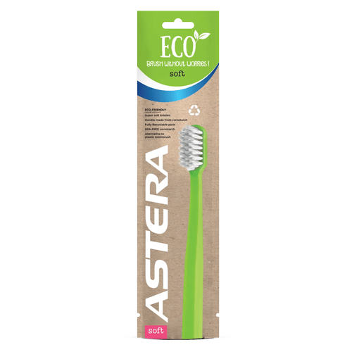 Astera Toothbrush  ECO super soft Bristles green