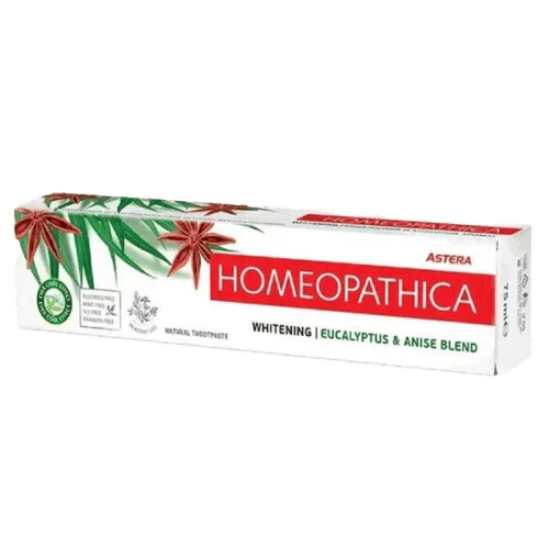 Astera Toothpaste Homeopathica Whitening Eucalyptus Anise Blend 75 ml