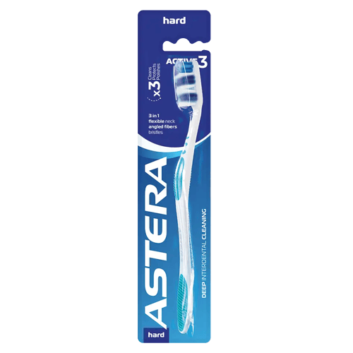 Astera Toothbrush Active 3 hard Bristles