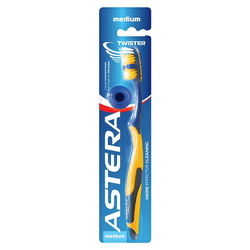 Astera Toothbrush  Twister  medium bristles