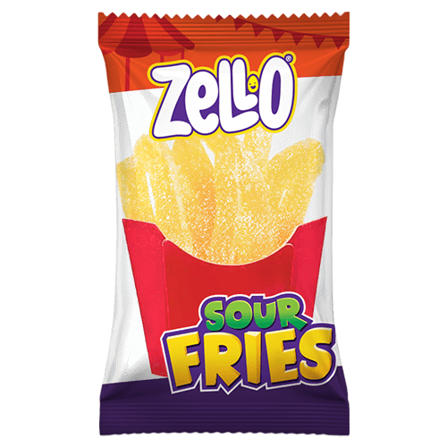 Zello Gummy Sour Fries 22 g