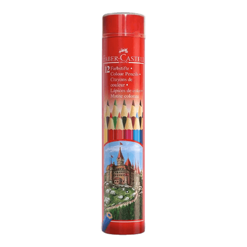 Faber Castell Classic 12 Cls Round Tin Case
