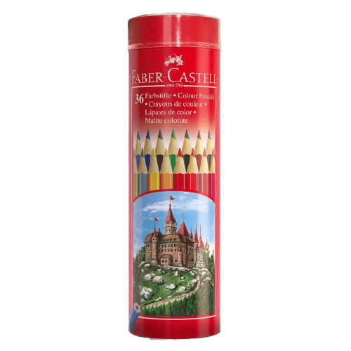 Faber Castell Classic 36 Cls Round Tin Case