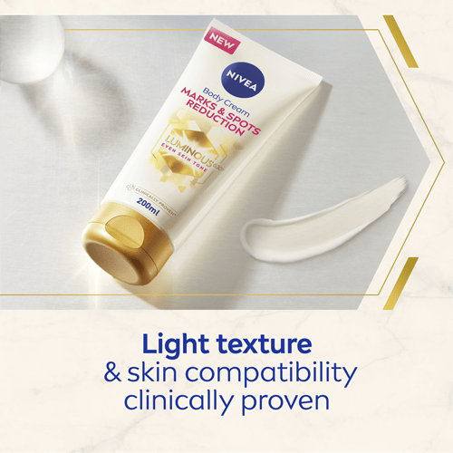 Nivea Luminous 630 Body Cream Marks And Spots Reduction 200 ml
