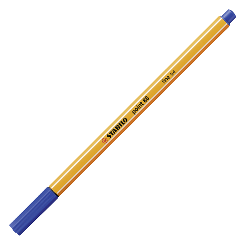 Stabilo Point 88 Blue Pen