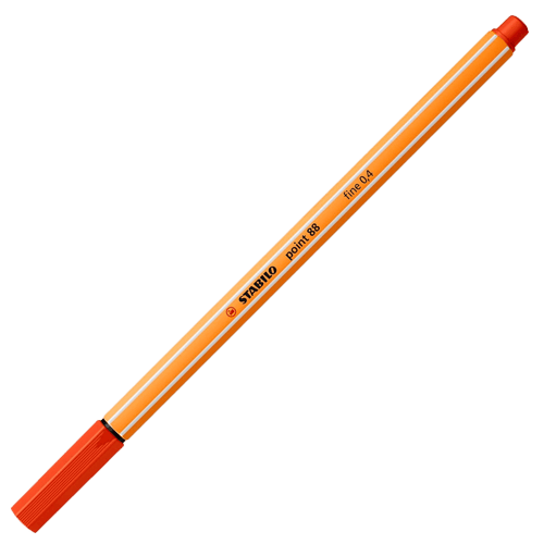 Stabilo Point 88 Red Pen