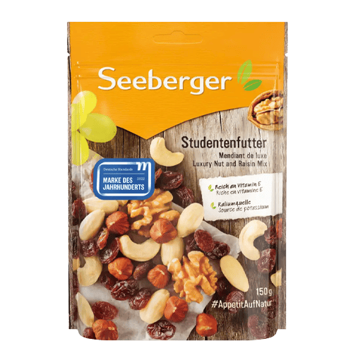Seeberger Luxury Nut and Raisin Mix 150 g