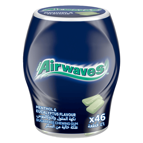 Airwaves Menthol and Eucalyptus Flavor 46 pcs 64 g