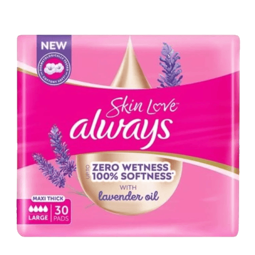 Always Skin Love Maxi Thick 30 Pads