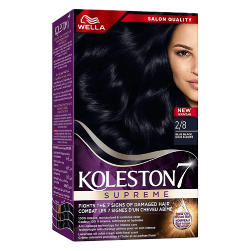 Koleston Hair Color Kit 50ml 2/8 Blue Black