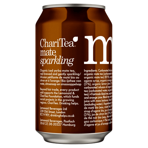 ChariTea Organic Yerba Mate Tea 330ML