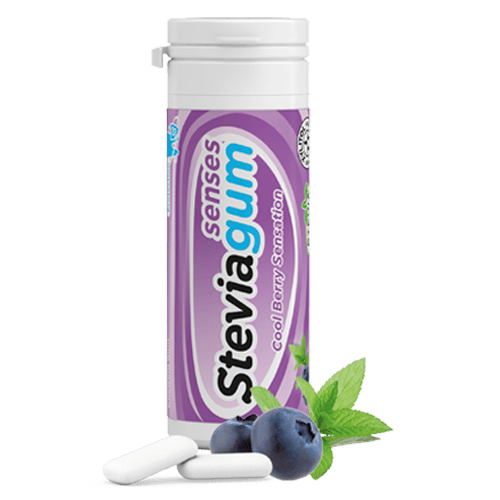 Stevia Gum Senses Blue berry Mint 30 g