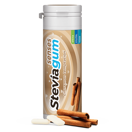 Stevia Gum Cinnamon 30 g