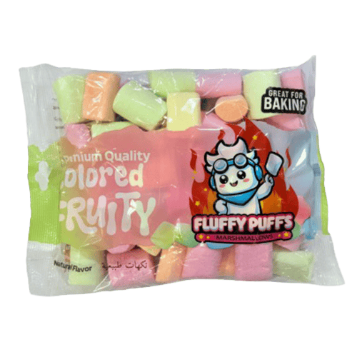 Fluffy Puffs Marshmallow Regular Fruity 300 g