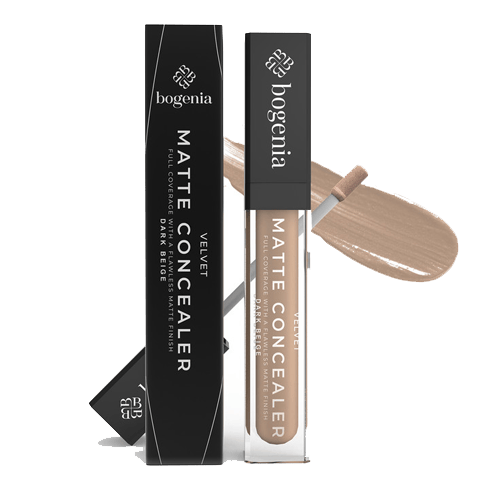 Bogenia Velvet Matte Concealer Dark Beige
