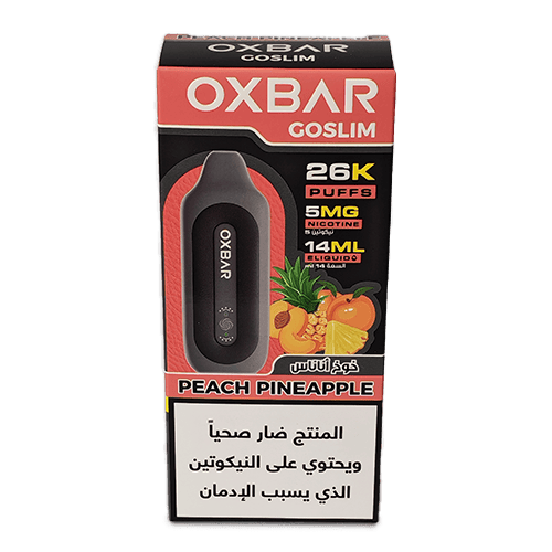 Oxbar Peach Pineapple 26K Puffs