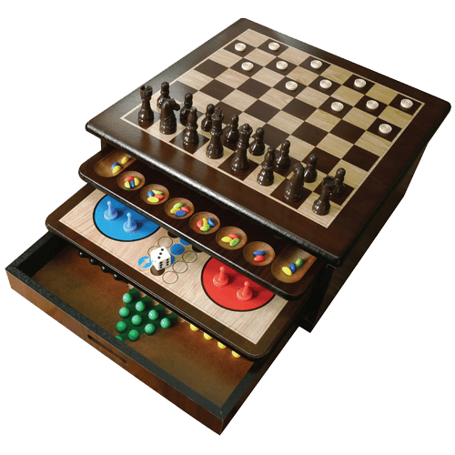 Craftsman Deluxe Wooden Game House
