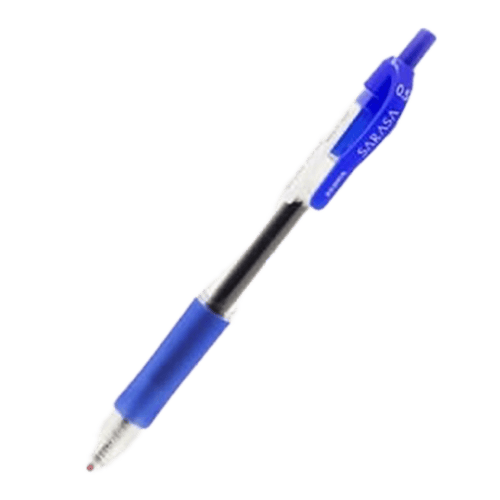 Zebra Sarasa Clip Pen 0.5 Mm, Blue