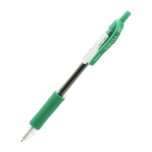 Zebra Sarasa Clip Pen 0.5 Mm, Green